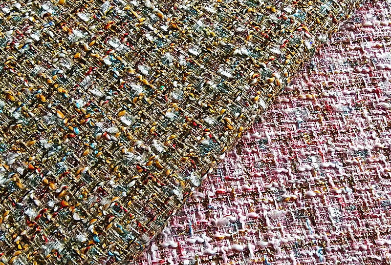 450mg 148cm Vải Tweed/vải lấy cảm hứng từ chanel phù hợp làm túi xách/giày 1722