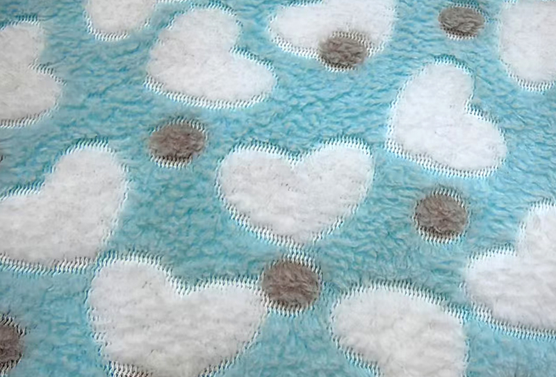 Vải sang trọng in 3D flannel hai mặt 230gsm 160cm Vải sang trọng in 3D flannel hai mặt 230gsm 160cm