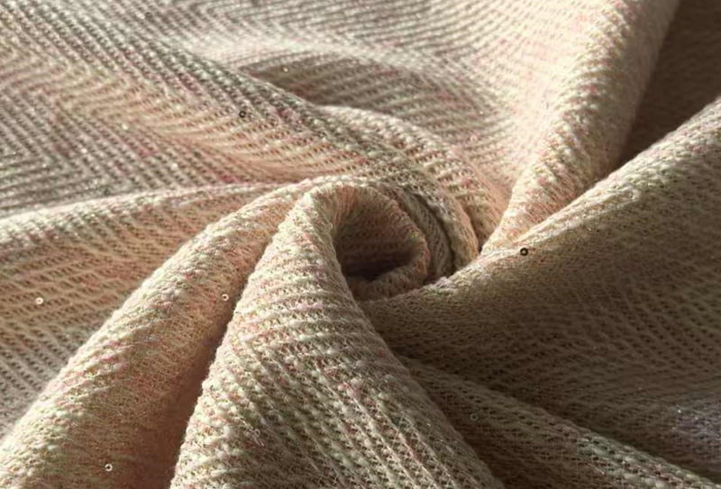 370mg 148cm Vải tweed Polyester/vải lấy cảm hứng từ chanel 980240